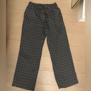Zara printed pants